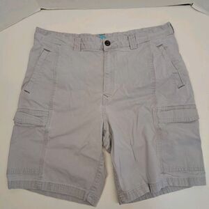 Tommy Bahama Shorts Mens 36 Gray Cargo Casual Outdoors